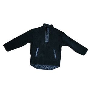 Women's ATHLETA Cozy Sherpa Snap Sweatshirt Small‎